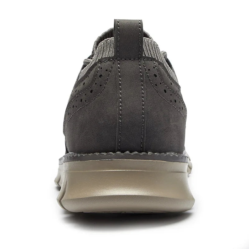 Sneakers in Premium Suede with Orthopaedic Insole and Breathable Lining