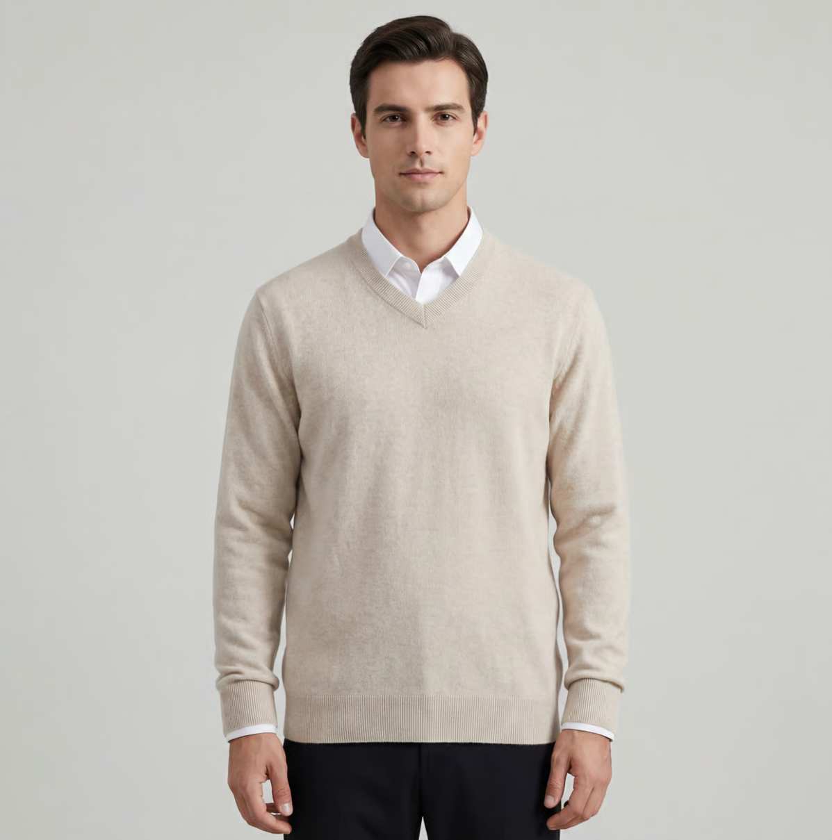 Evan Mens V Neck Sweater