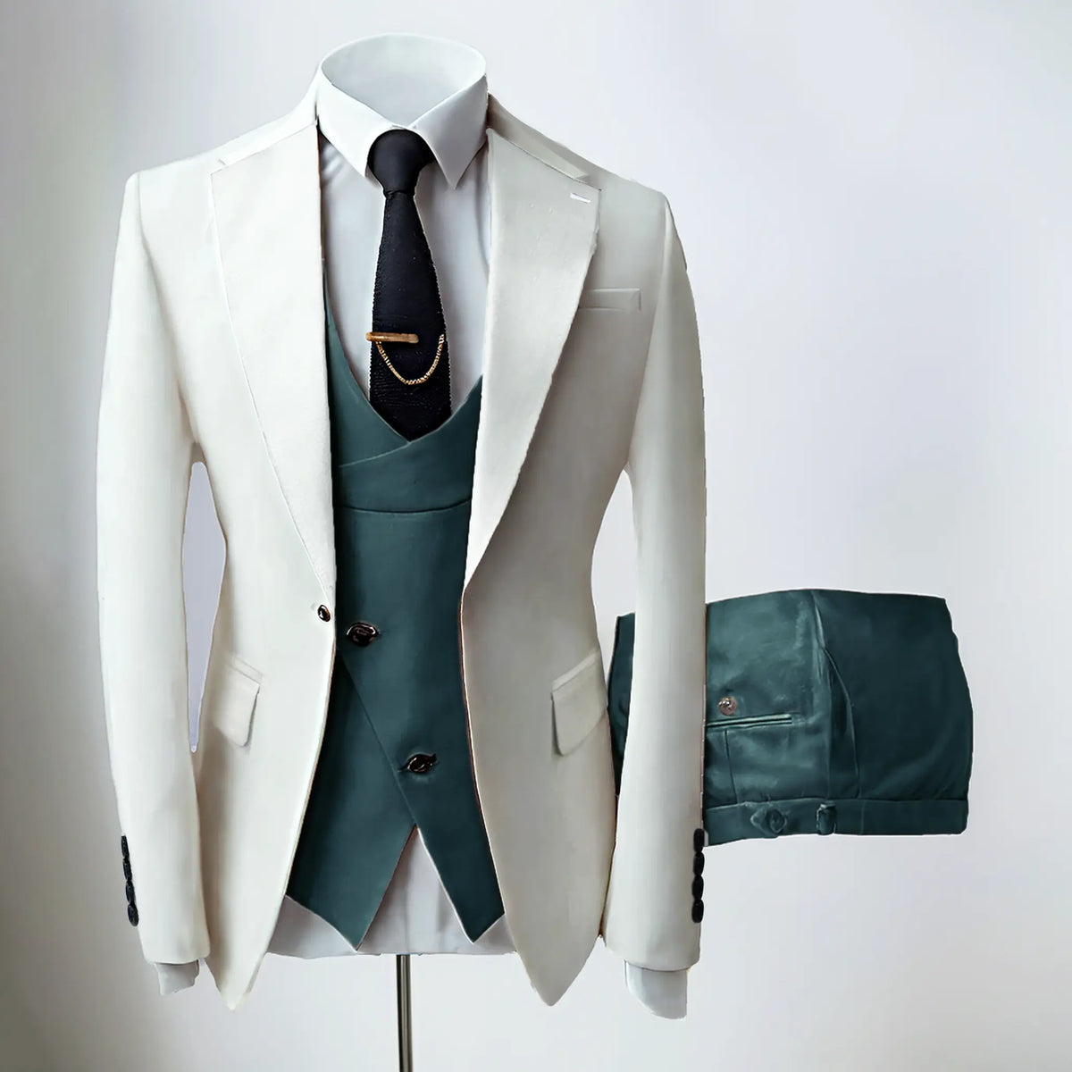 Men's Suit 3-Piece: Slim Stretch Set