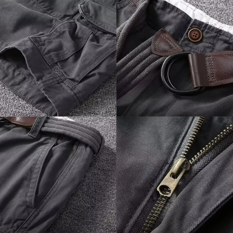 Men’s Multi-Pocket Cargo Shorts