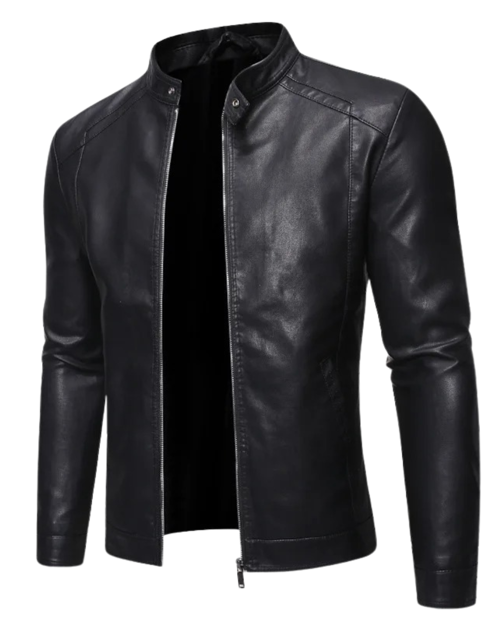 Fall Men's Jacket with High Collar | Smart Casual Outerwear
