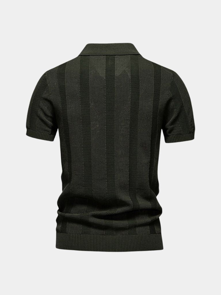 Classic Men's Beige Polo Shirt | Luxury Smart Casual Wear