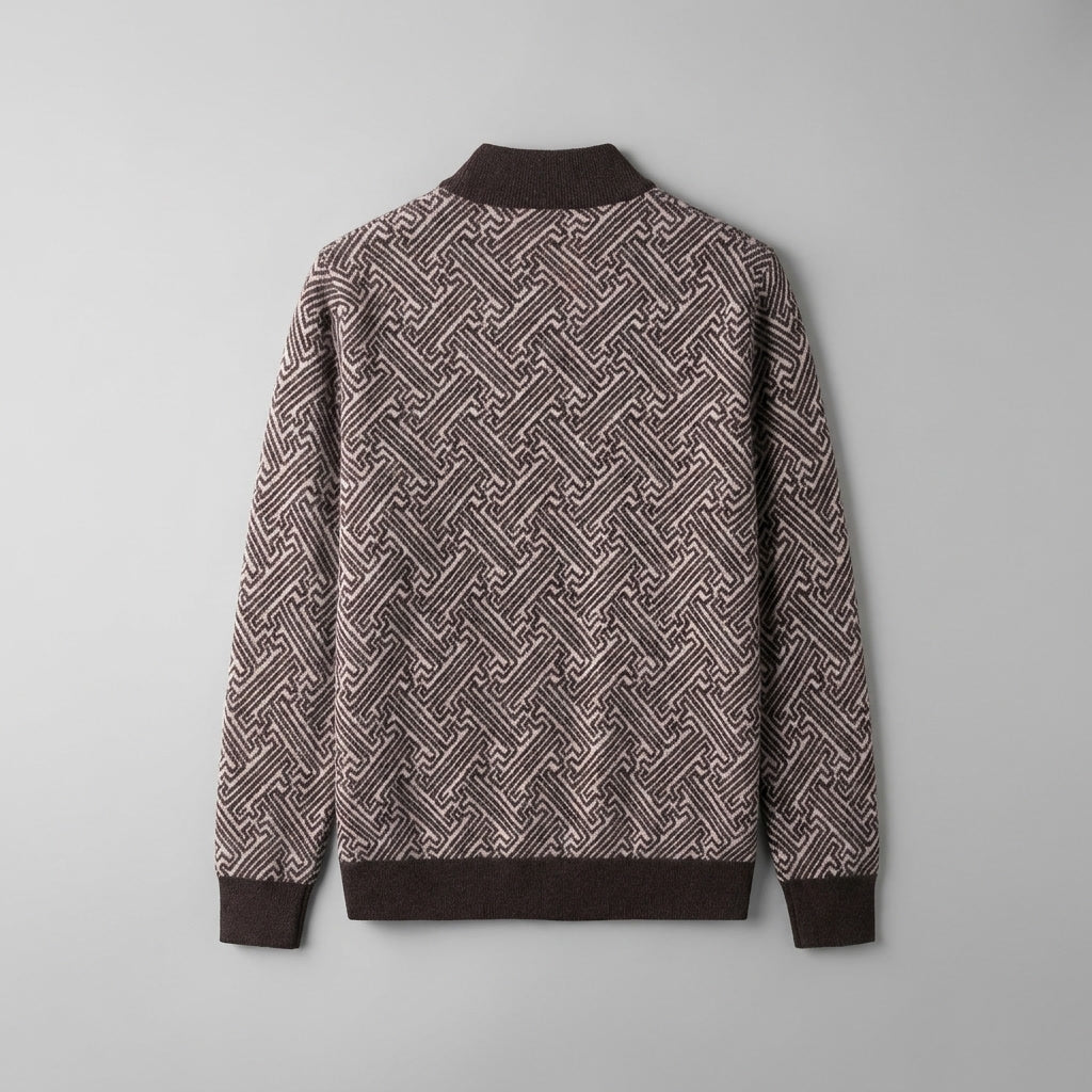Men’s Merino Wool Quarter Zip Sweater