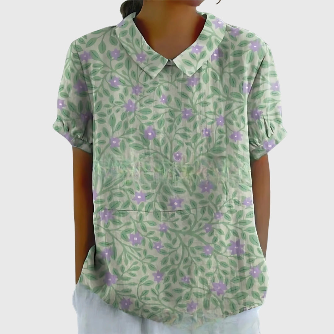 Women’s Floral Blouse Top