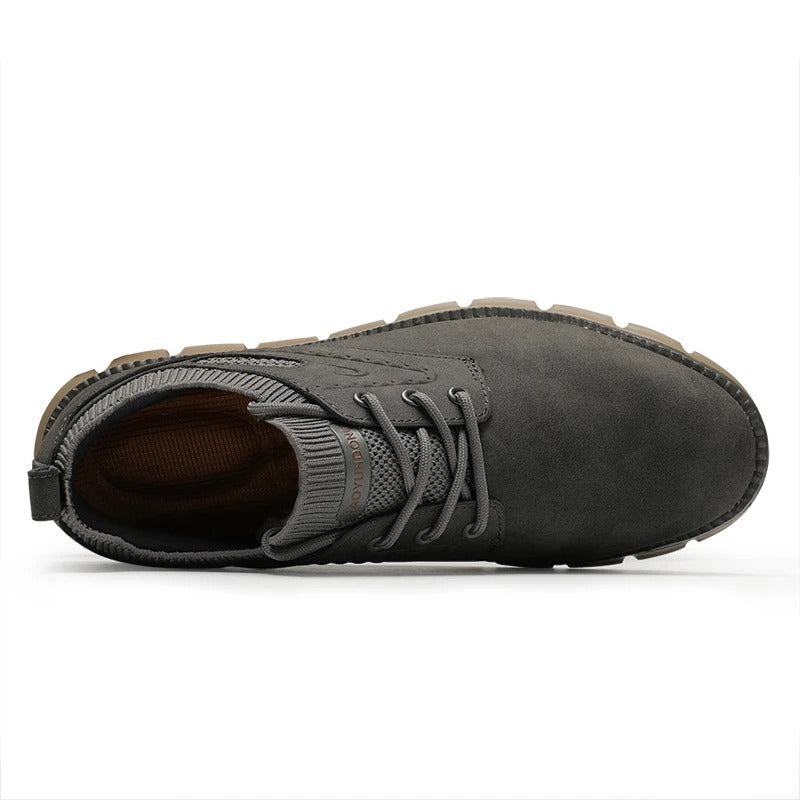 Sneakers Classic Golf Shoes Without Spikes with Padded Insole and Comfortable Collar