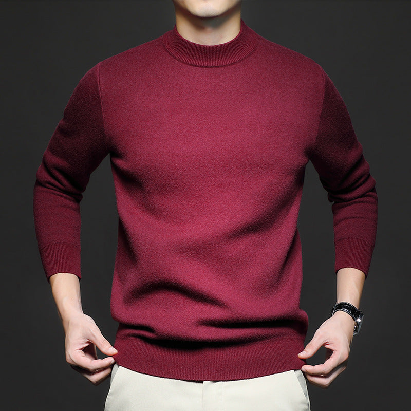 Men's Slim Fit Long Sleeve Turtleneck Sweater