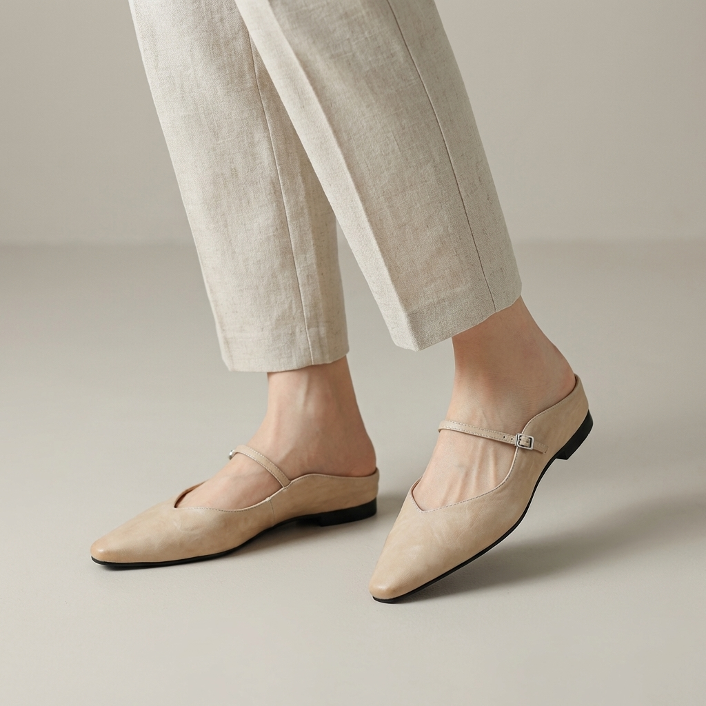 Chic Pointed Toe Everyday Flats