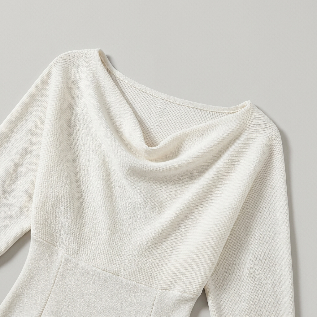 Amelia cowl neck midi dress