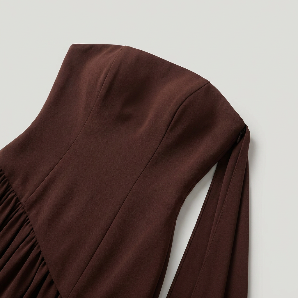 Elegant Women Slit Maxi Dress