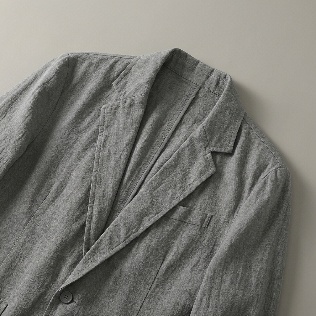 Elegant Men’s Linen Blazer