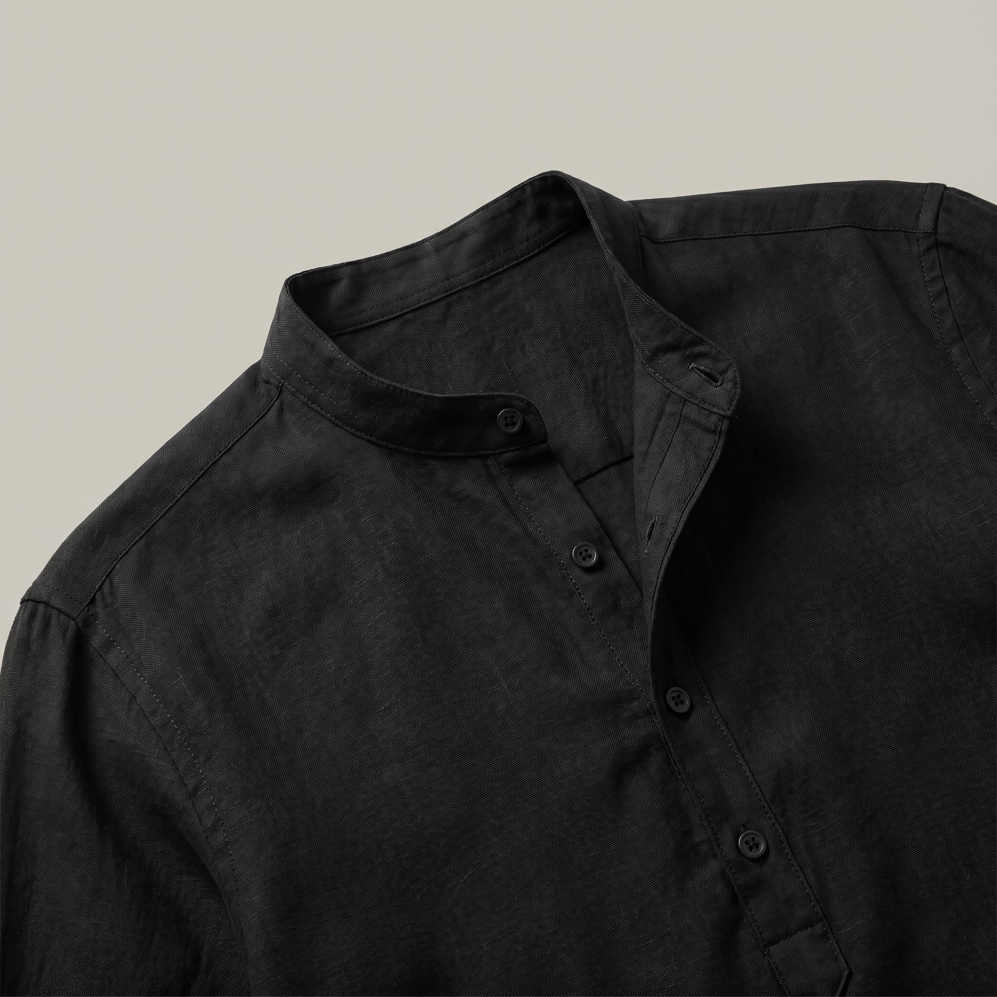 Men’s Mandarin Collar Shirt