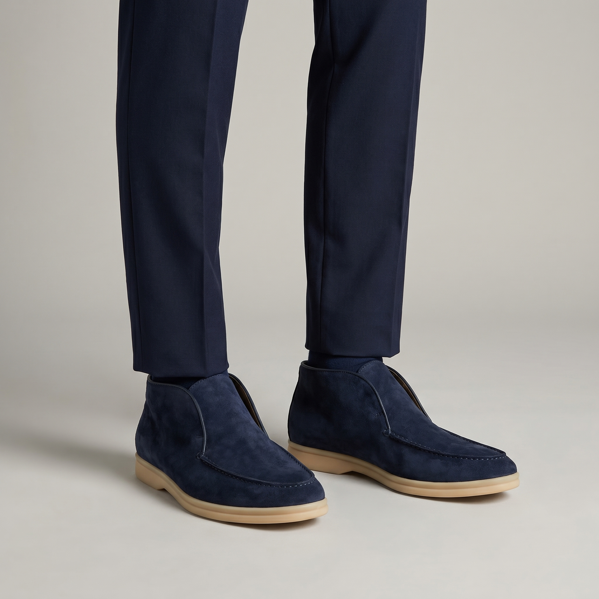 Elegant Casual Suede Loafers for Men