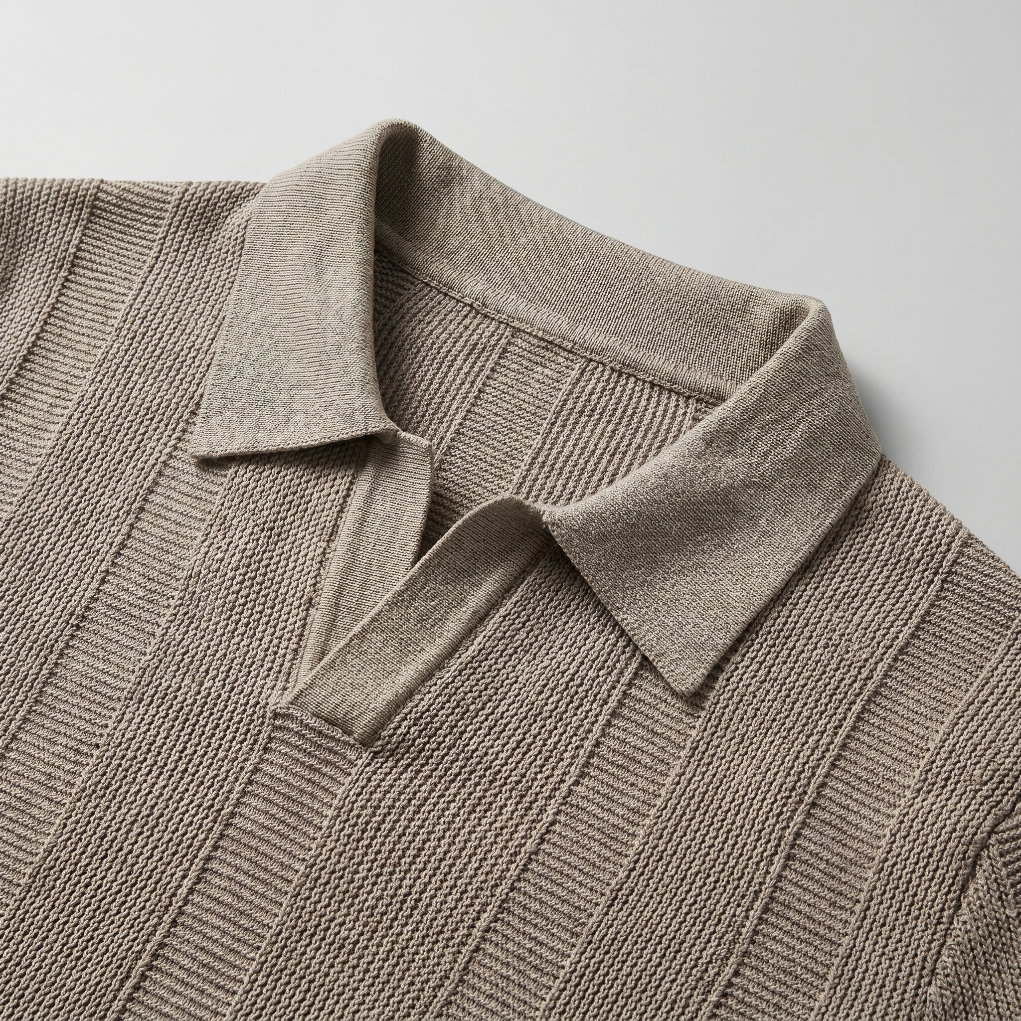 Classic Men's Beige Polo Shirt | Luxury Smart Casual Wear