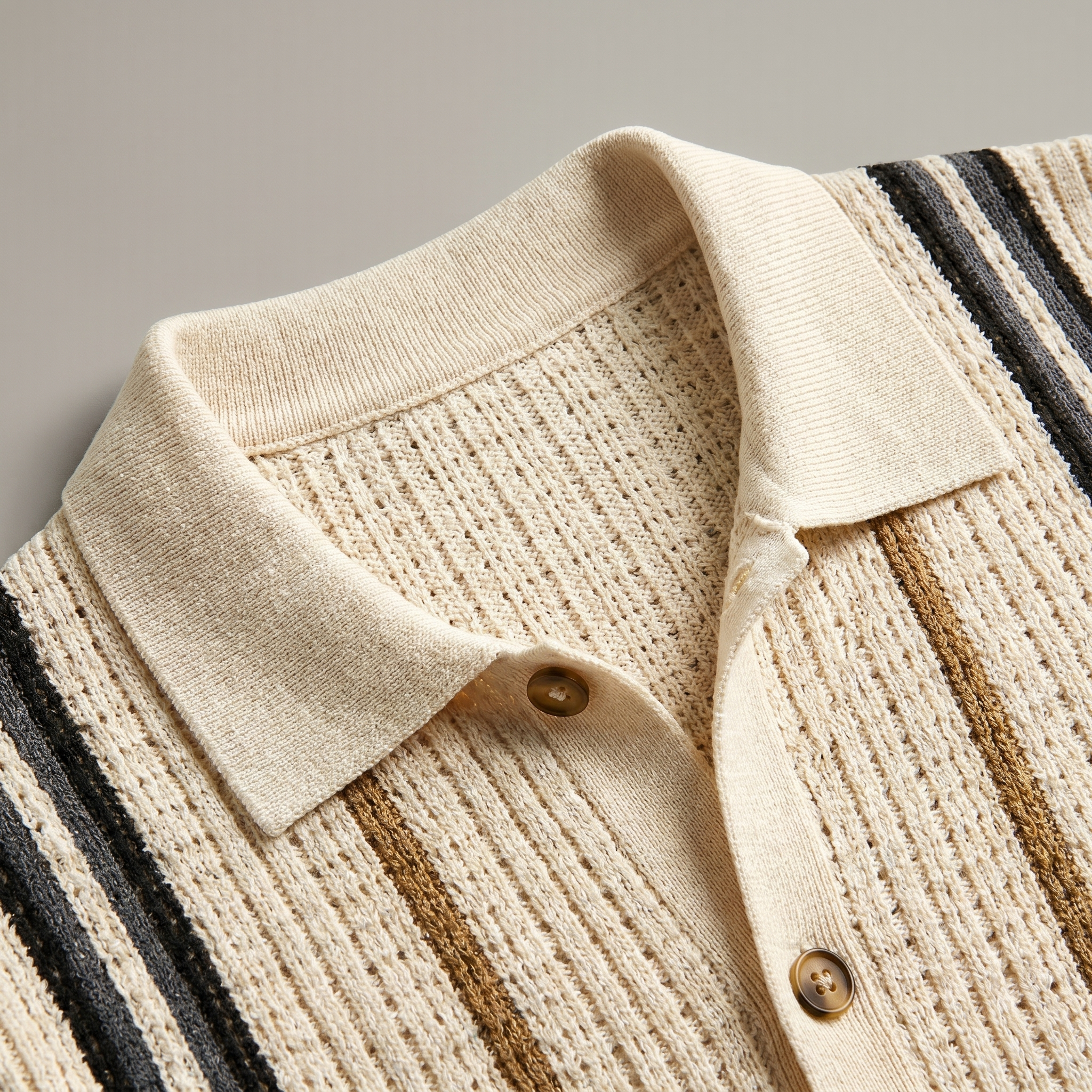 Elegant Sunset Groove Polo for Men