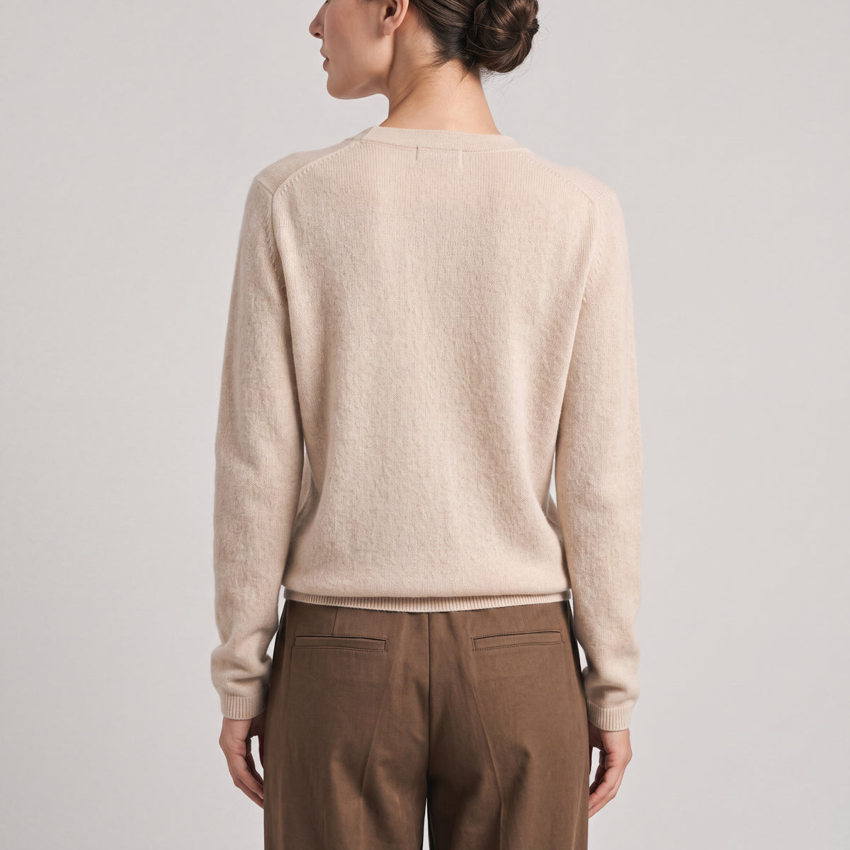 Fall Asymmetric Knit Sweater with Button Detail | Casual Knitwear