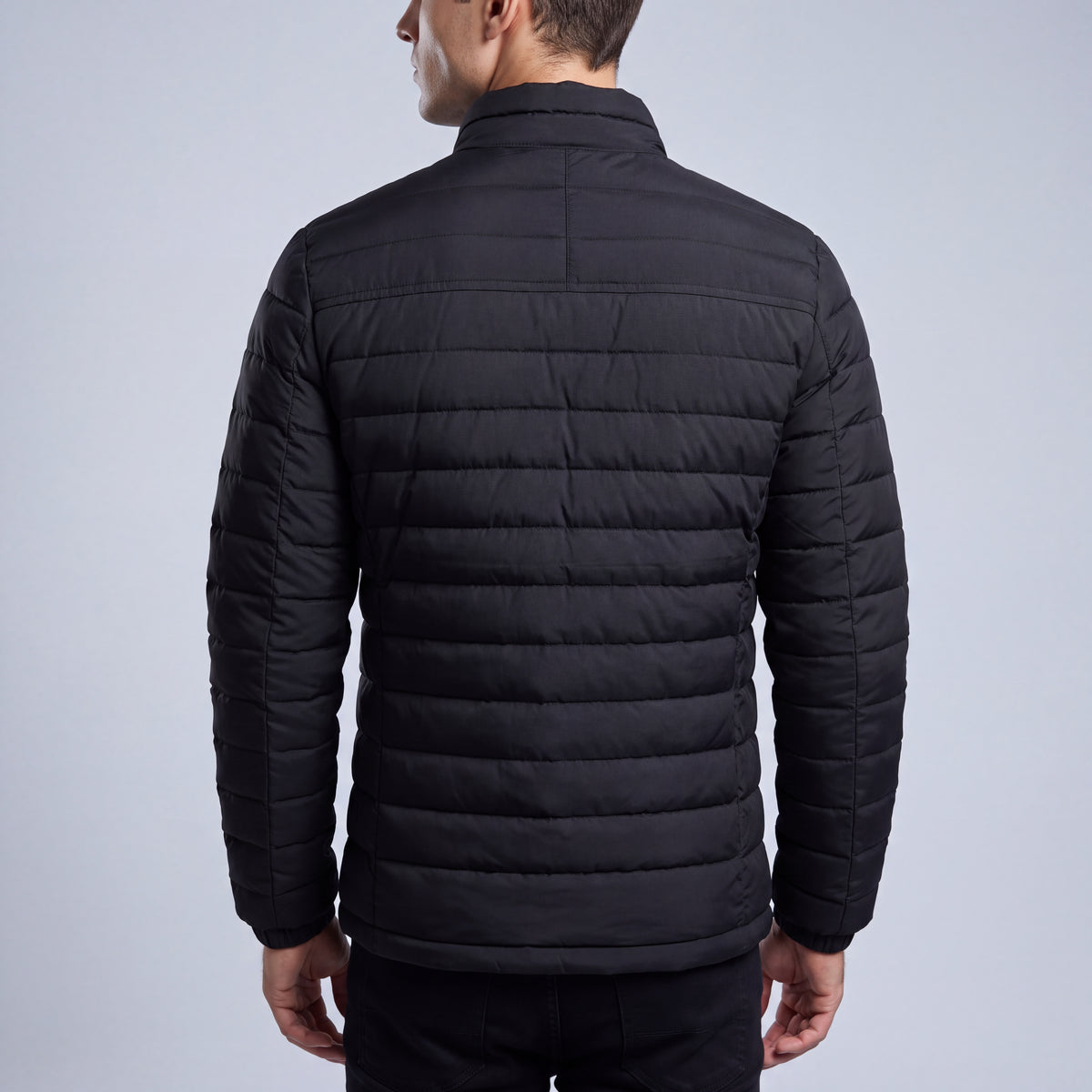 Fall Men's Lightweight High Neck Zip-Up Sweater | Knitwear