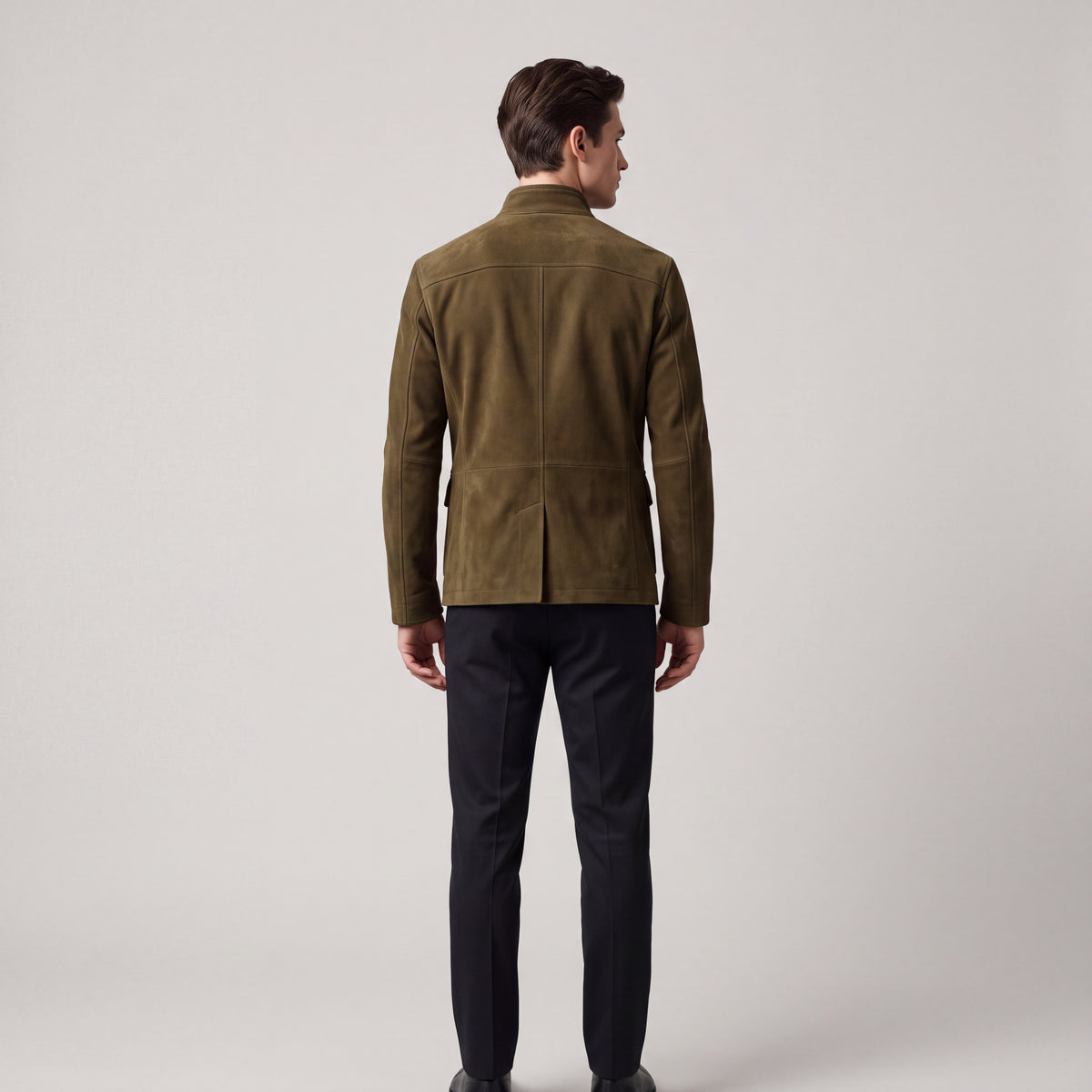 Fall Men's Lightweight Tailored Zip-Up Jacket | Casual Outerwear
