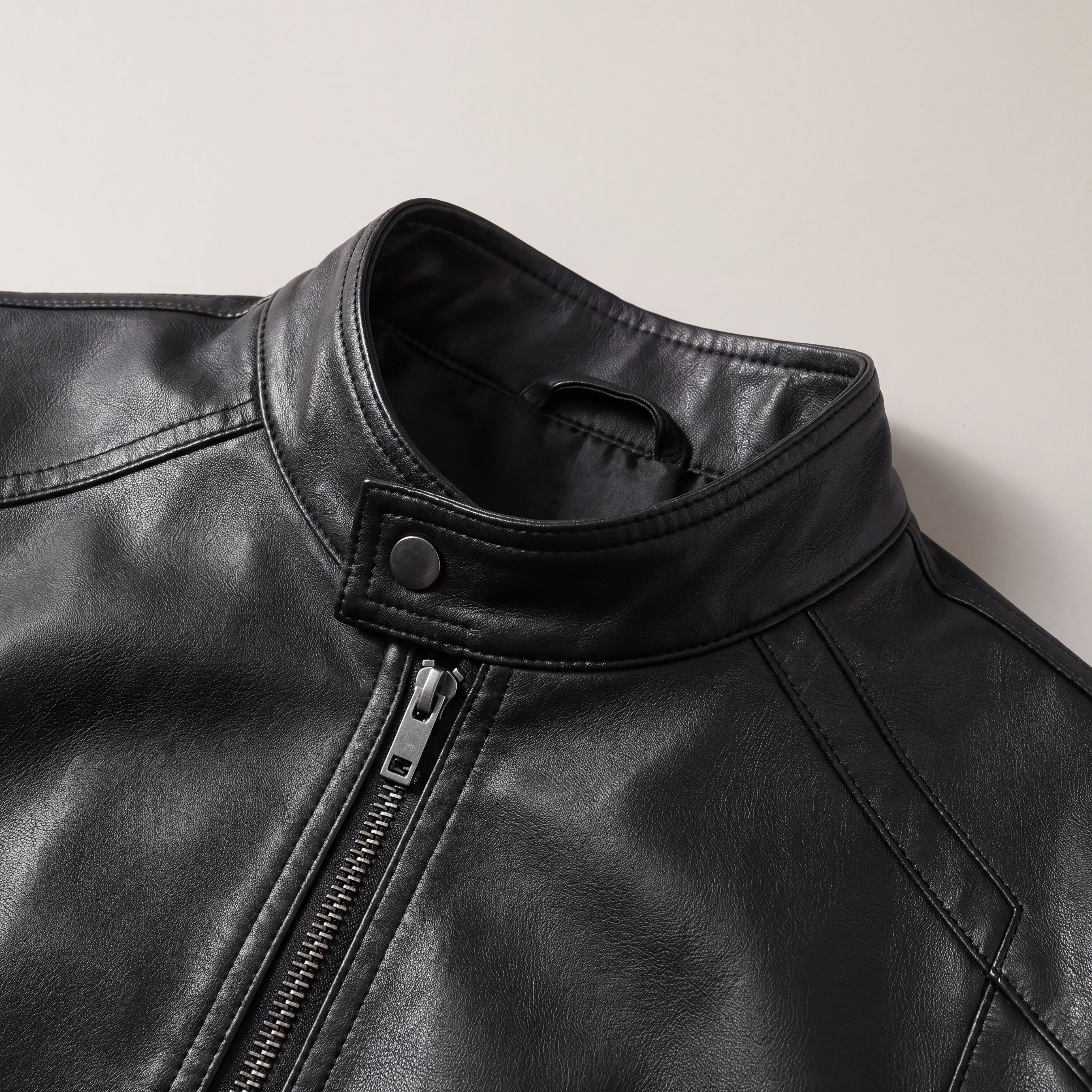 Fall Men's Jacket with High Collar | Smart Casual Outerwear