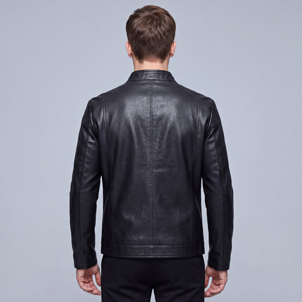 Fall Men's Jacket with High Collar | Smart Casual Outerwear