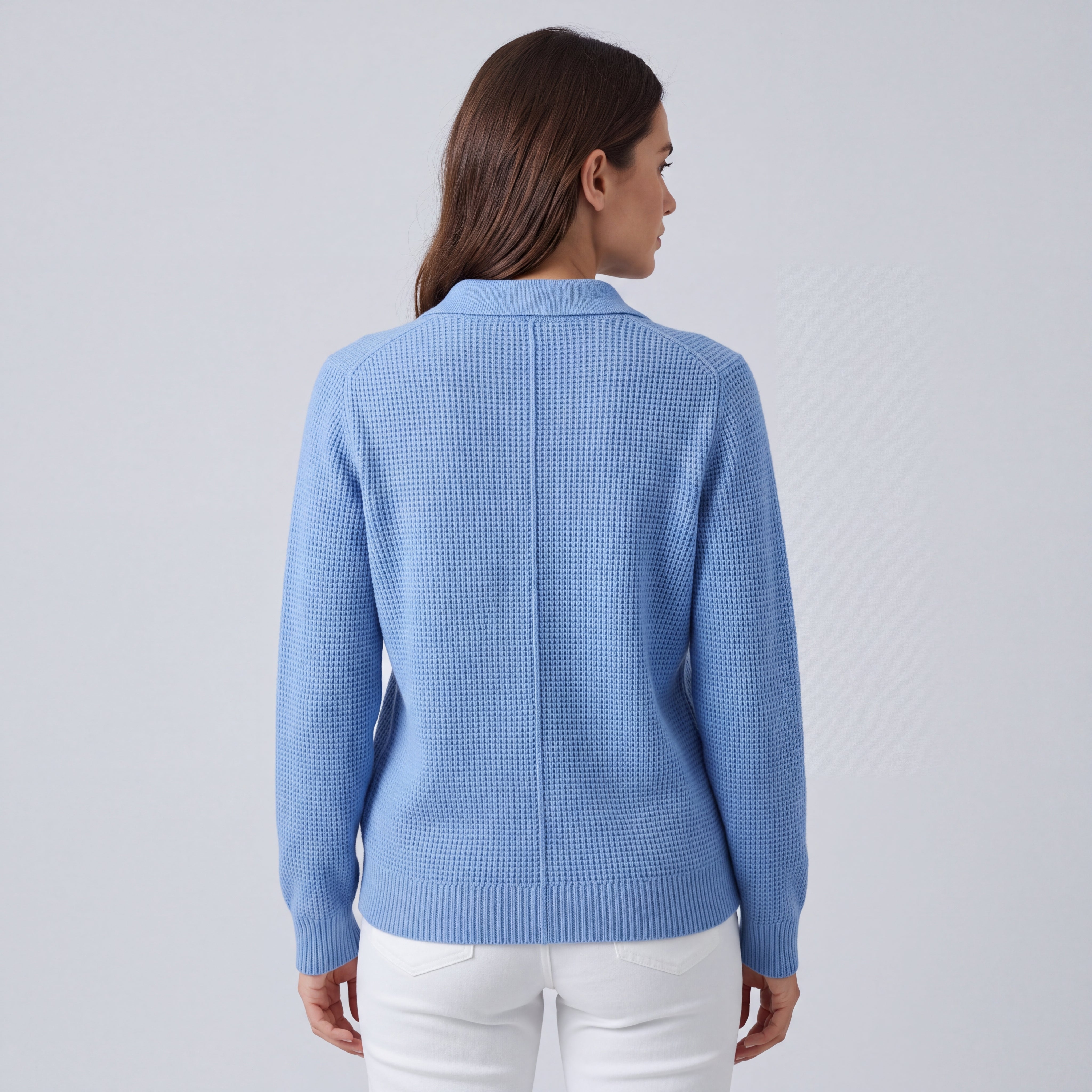 Elegant Women's Longline Cardigan with Buttons
