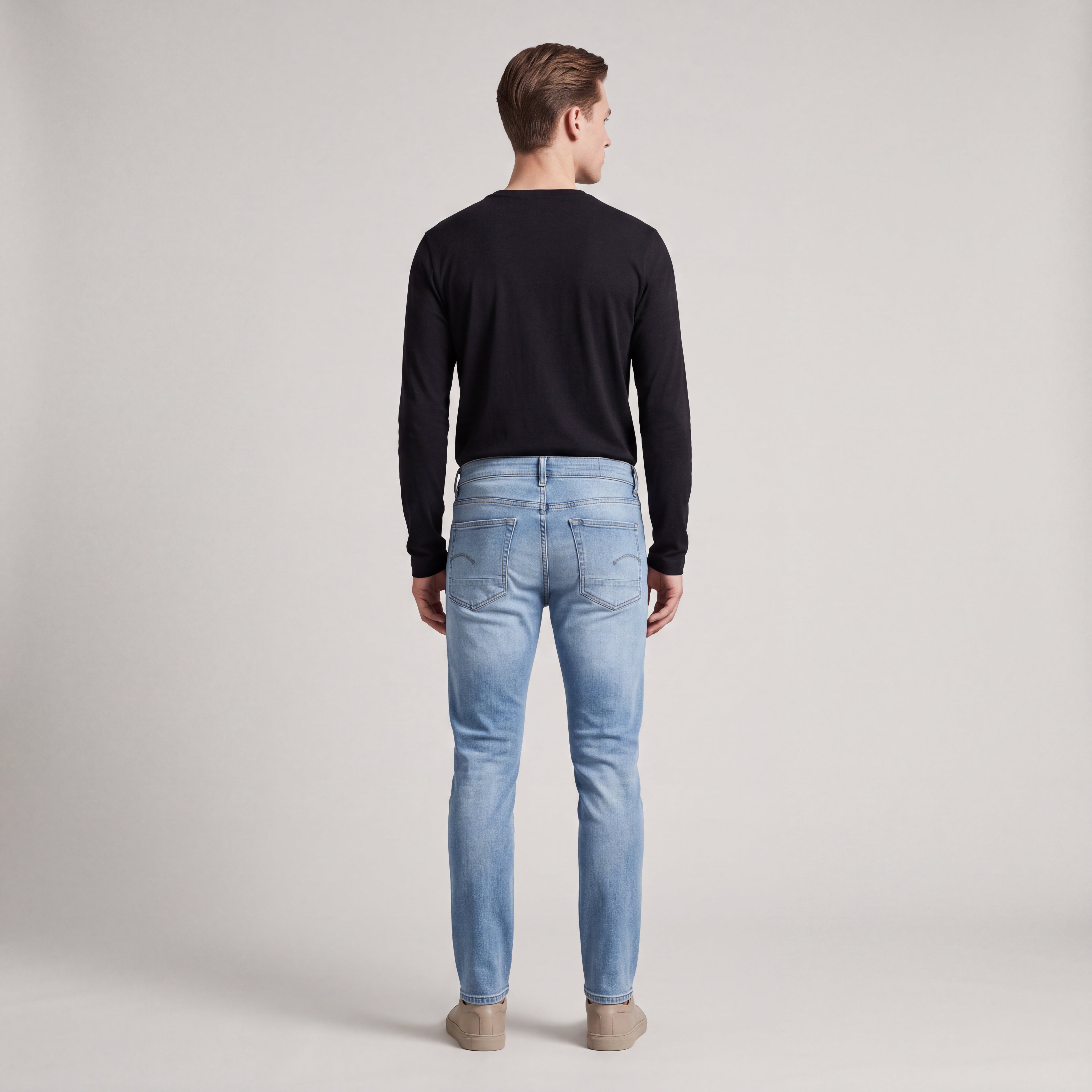 Men's Slim-Fit Skinny Jeans in Stretch Denim