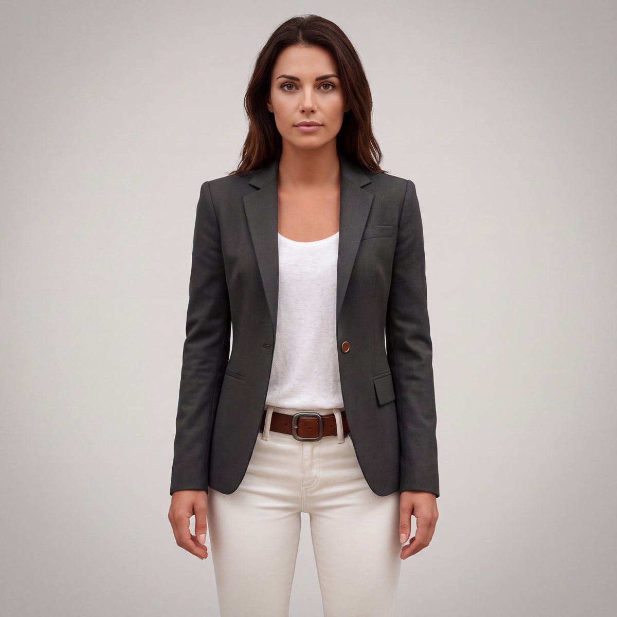 Elegant Women's Office Blazer with Tailored Fit