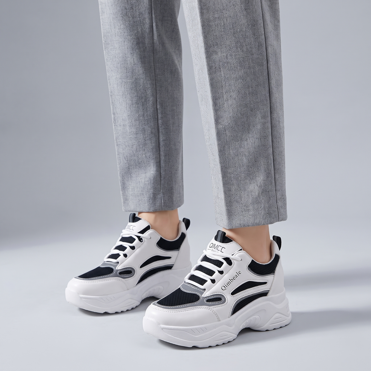 Women’s Orthopedic Sneakers with Wedge Heel