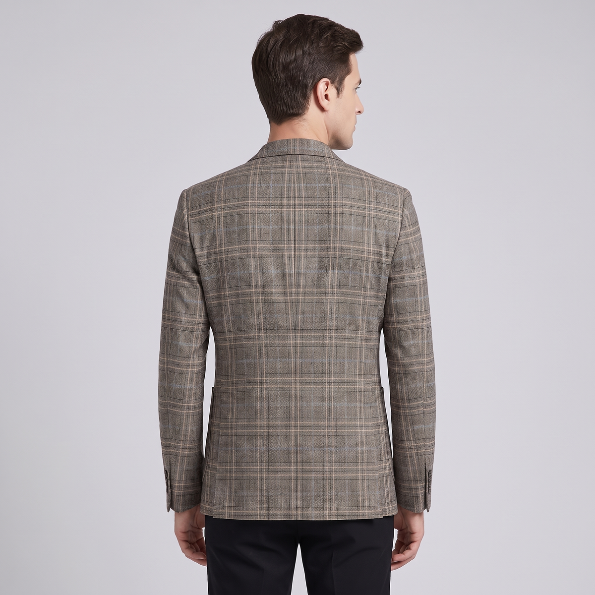 Men’s Slim-Fit Blazer in Cotton and Polyester