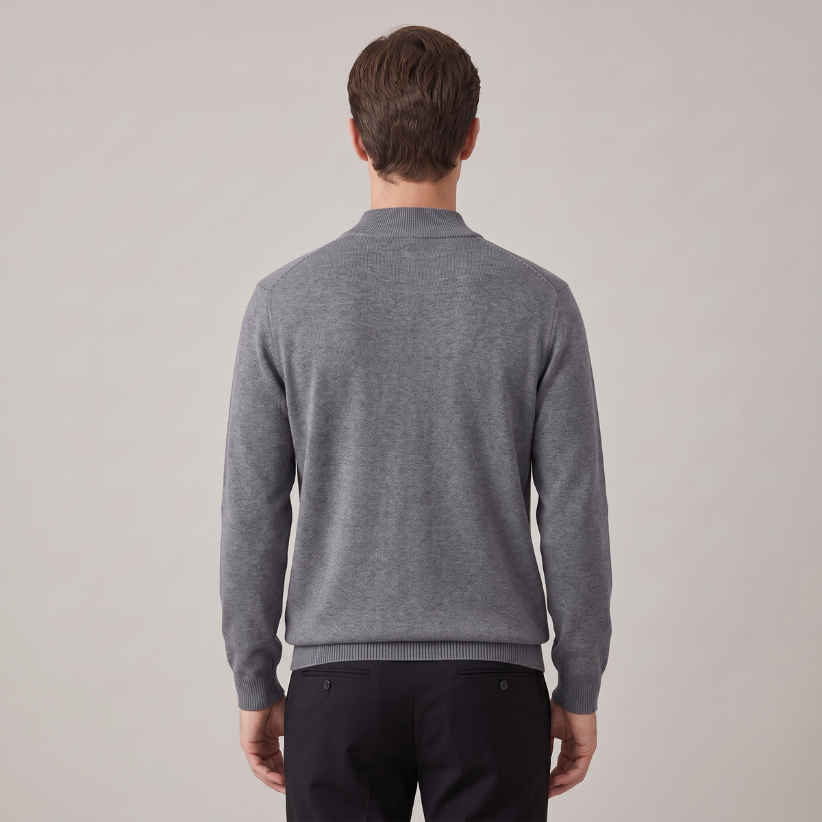 Men's Slim Fit Cotton Turtleneck Sweater