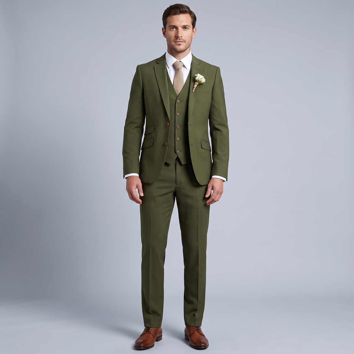 Men's Suit 3-Piece Formal Slim Set