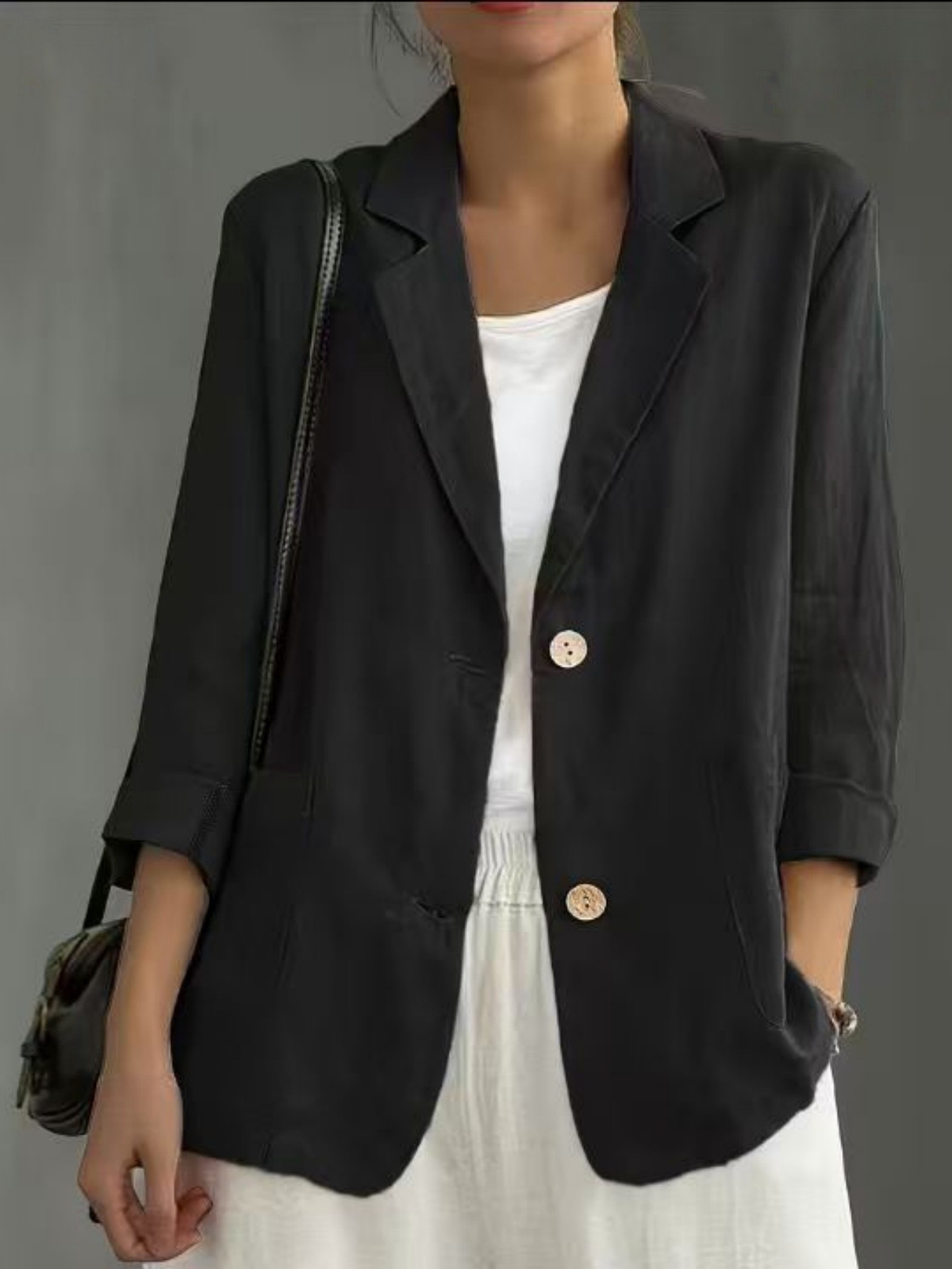 Women's Tailored Blazer, Relaxed Fit