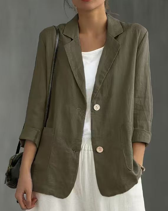 Women's Tailored Blazer, Relaxed Fit