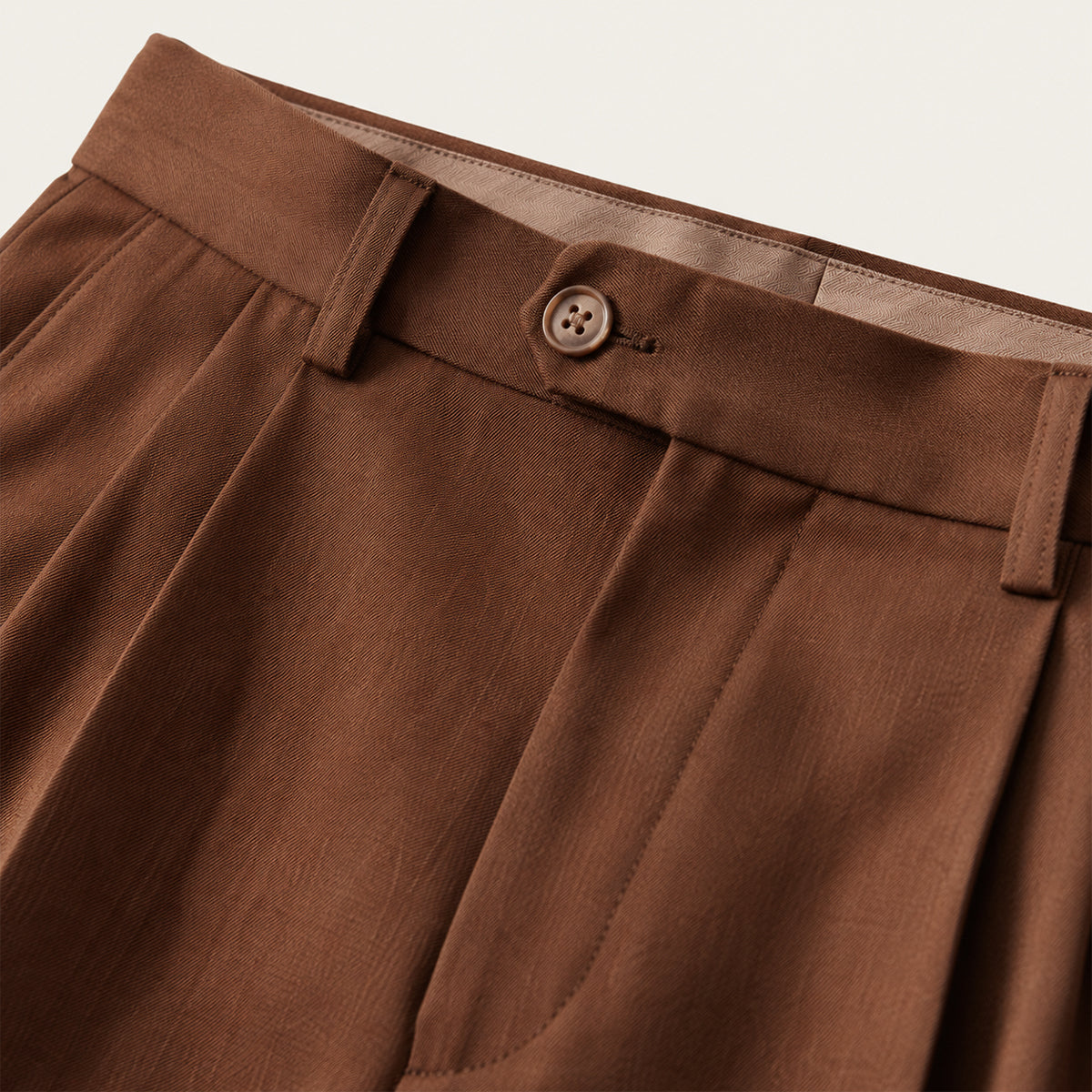 Men's Lightweighta Dress Pants with High Waist