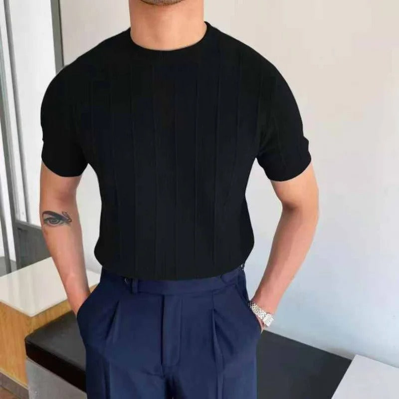Elegant Slim Fit Old Money T-Shirt