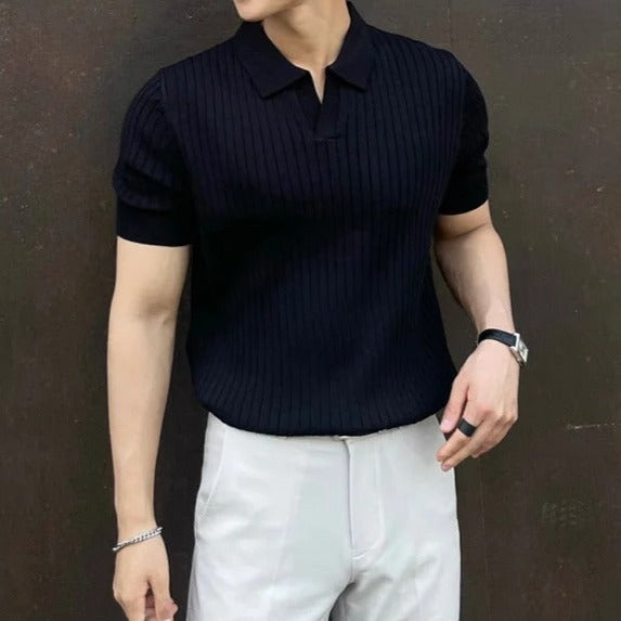 Men’s Old Money Slim Polo T-Shirt