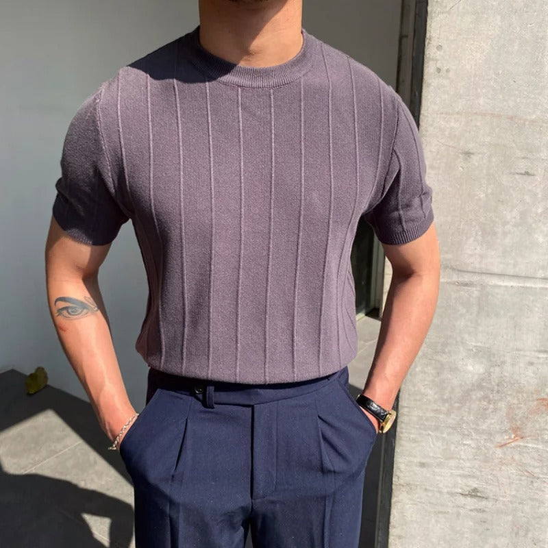 Elegant Slim Fit Old Money T-Shirt