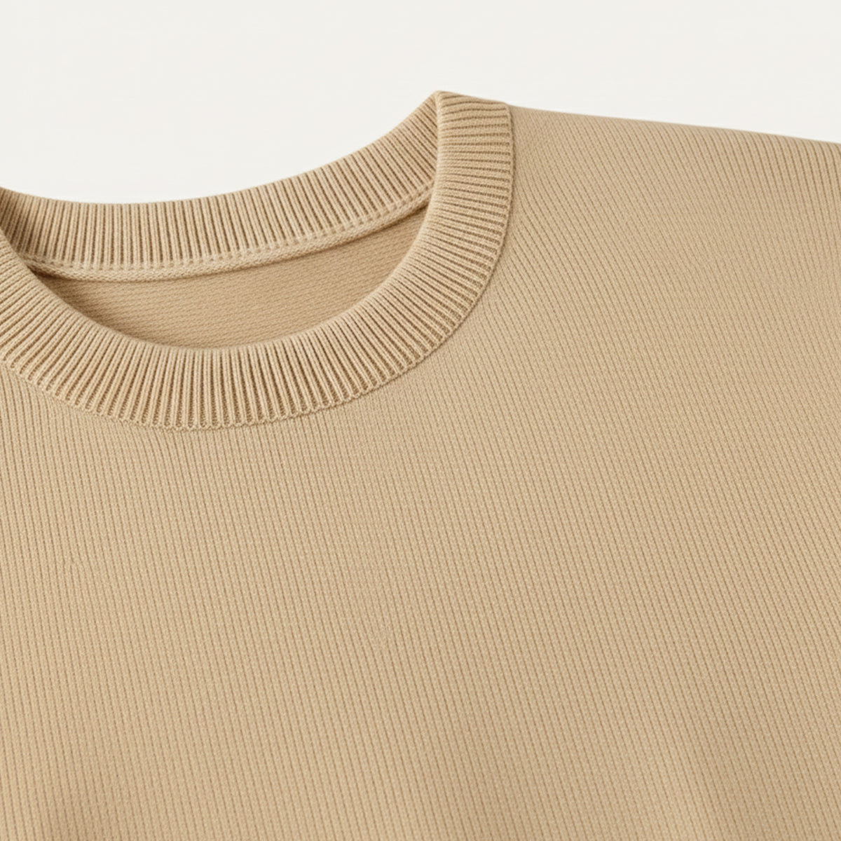 The Evoque Slim Fit Knit T-Shirt for Men