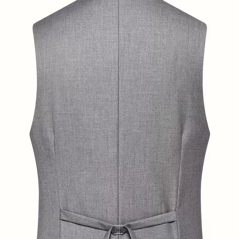 Men's Suit 3-Piece Double-Breasted Vest