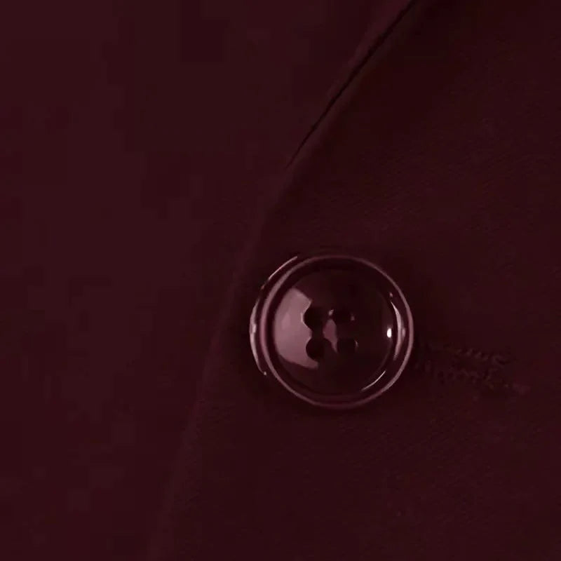 Men's Suit 3-Piece Double-Breasted Vest