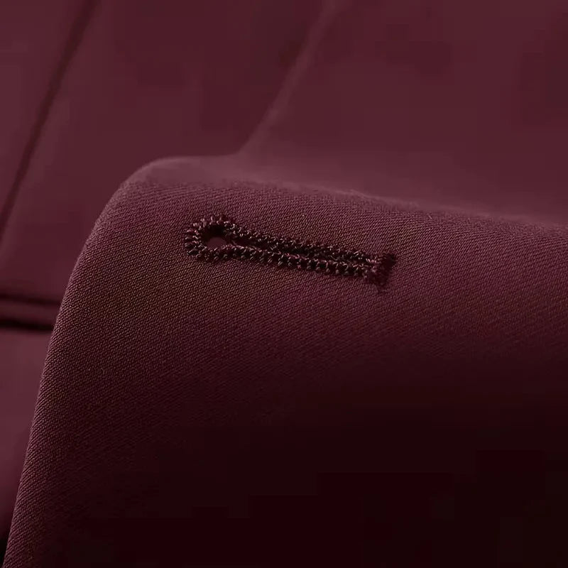 Men's Suit 3-Piece Double-Breasted Vest