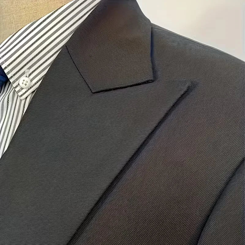 Men's Suit 3-Piece Double-Breasted Vest