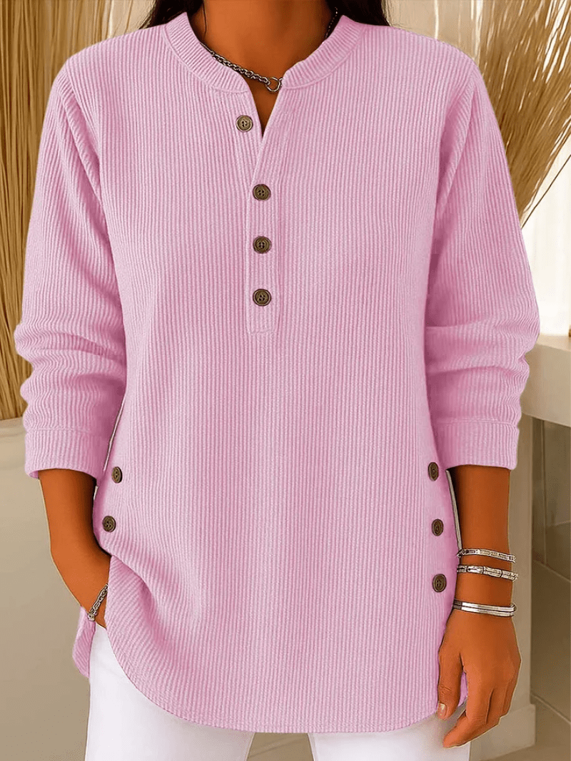 Women's Sweater with Bow Detail, Relaxed Fit