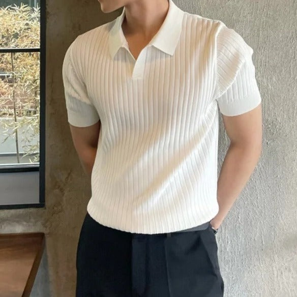 Men’s Old Money Slim Polo T-Shirt