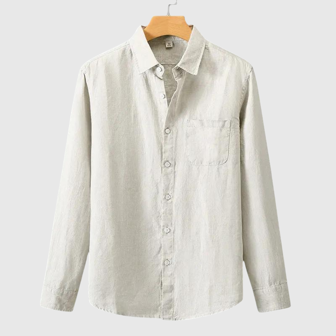 Caleb Long Sleeve Button Up Shirt