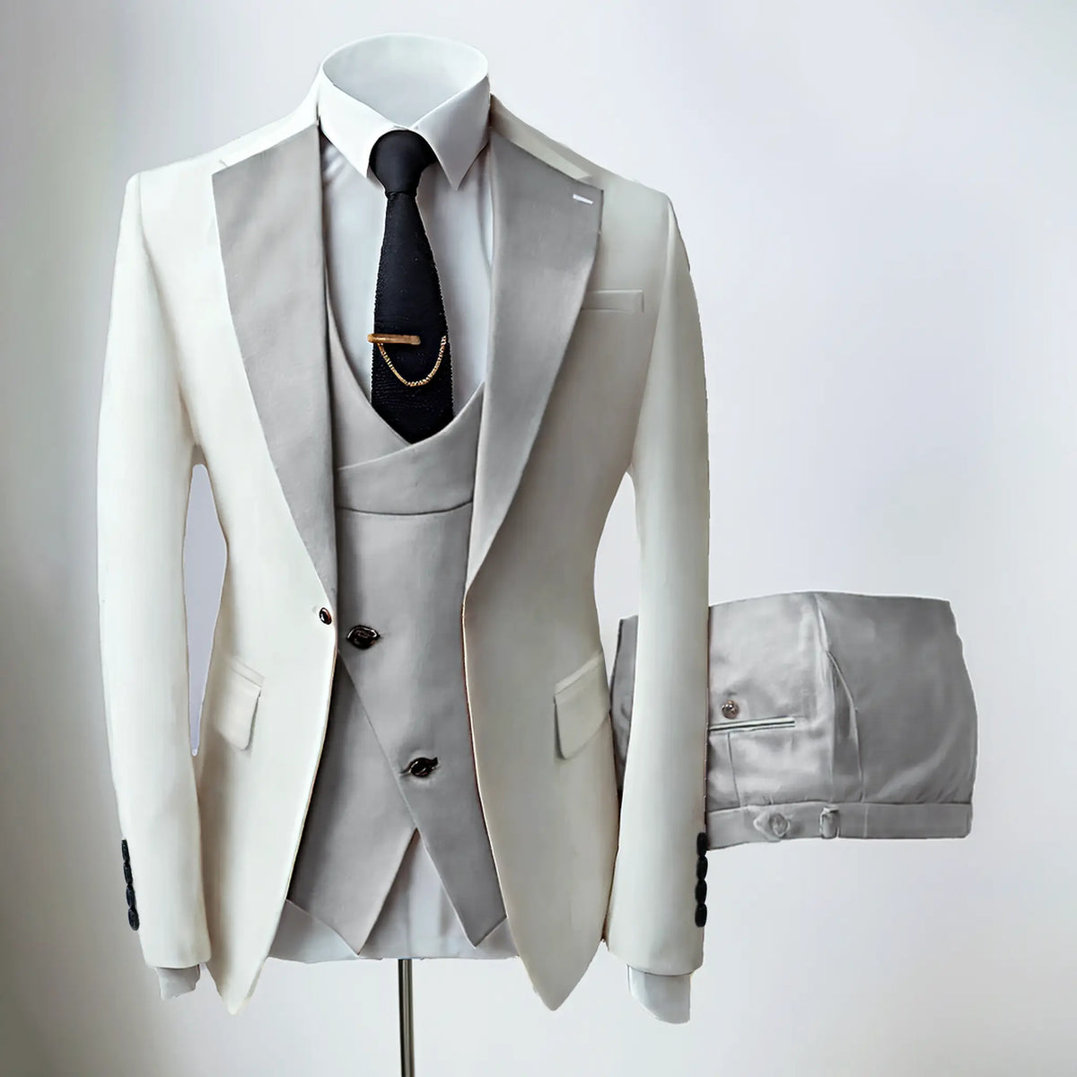 Men's Suit 3-Piece: Slim Stretch Set