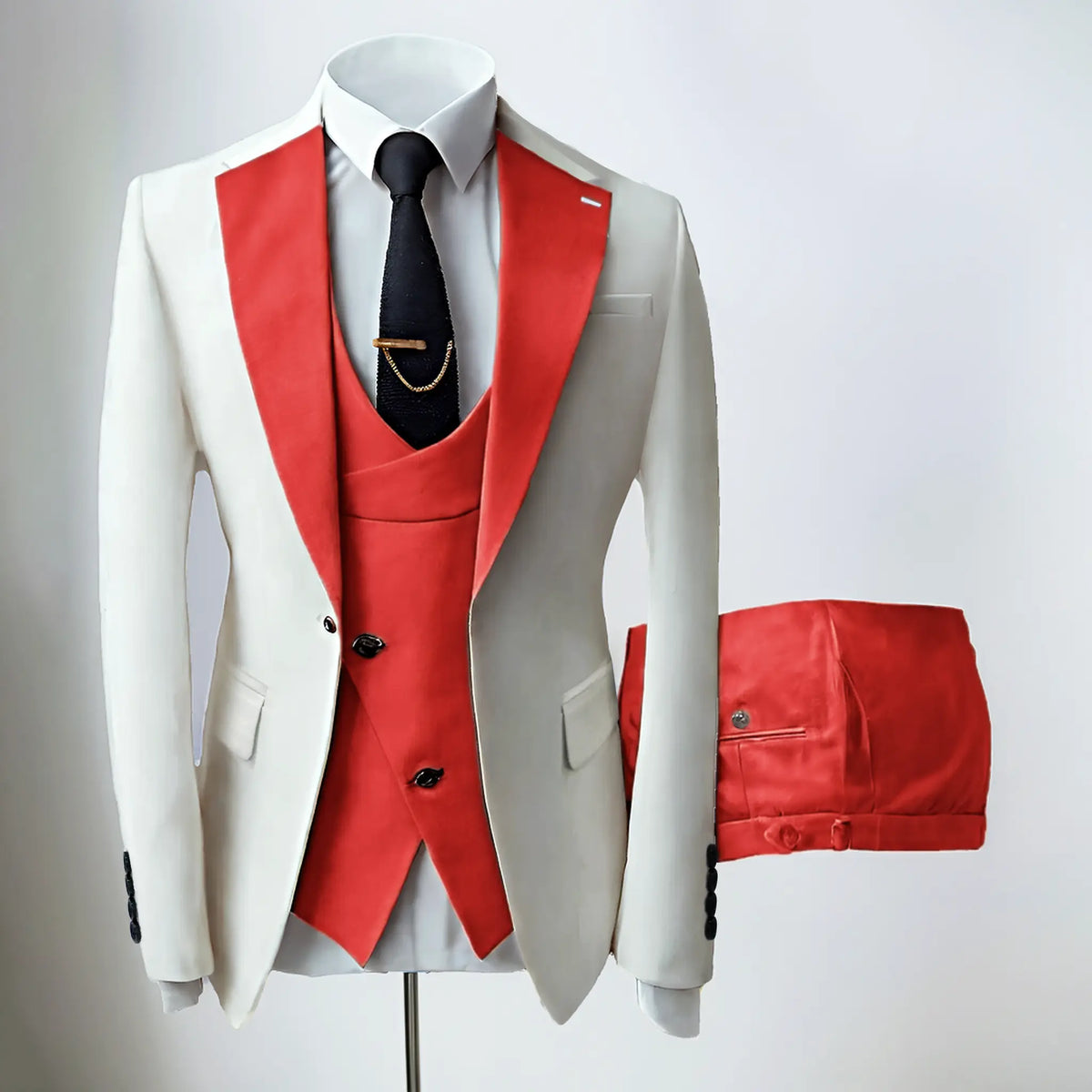 Men's Suit 3-Piece: Slim Stretch Set