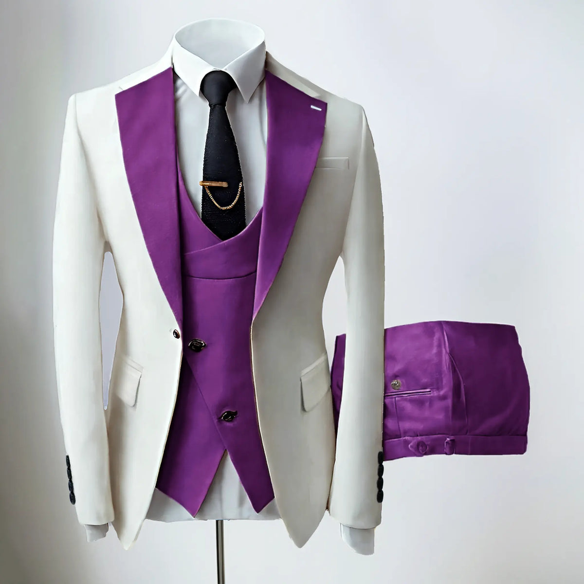 Men's Suit 3-Piece: Slim Stretch Set