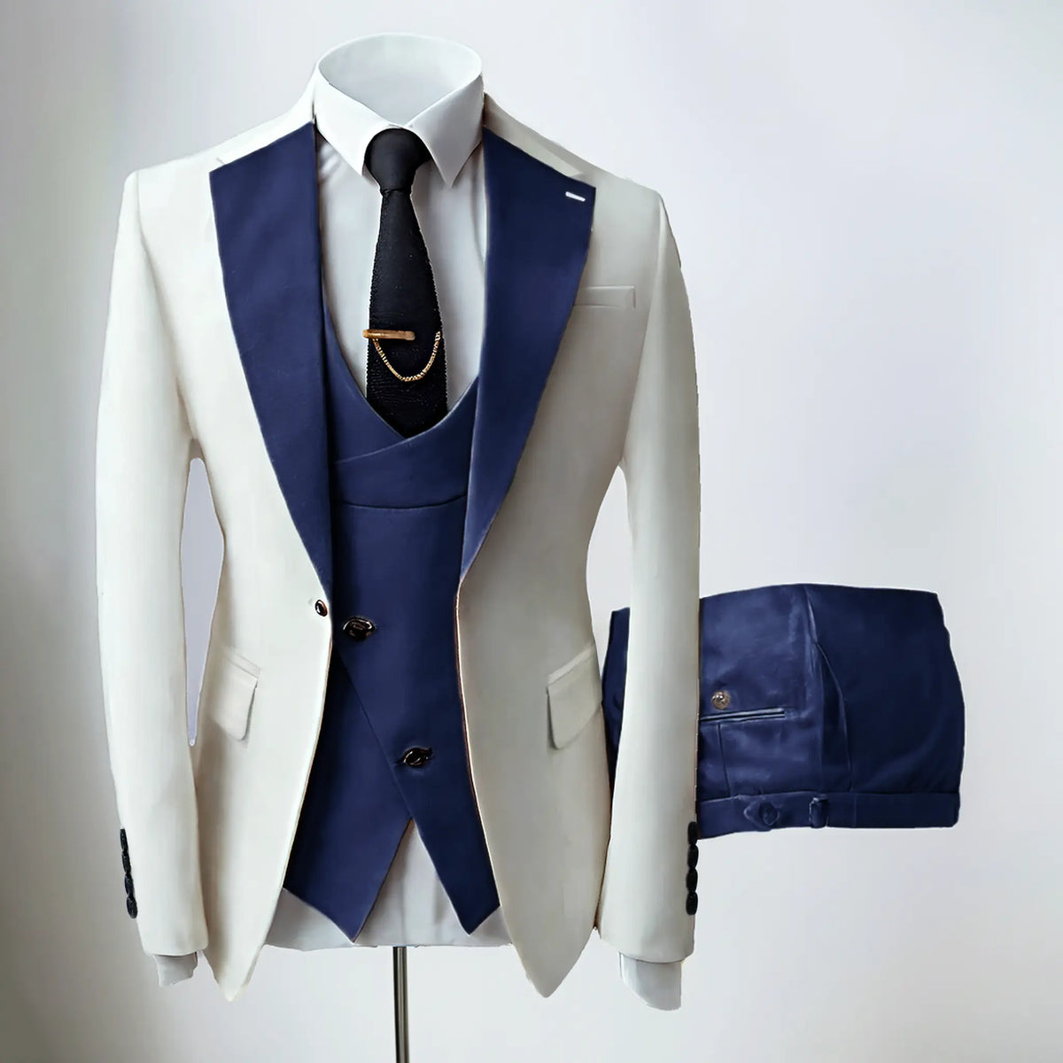 Men's Suit 3-Piece: Slim Stretch Set