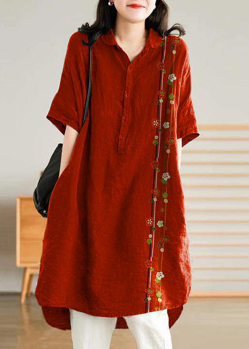 Relaxed Fit Jade Green Linen Maxi Dress