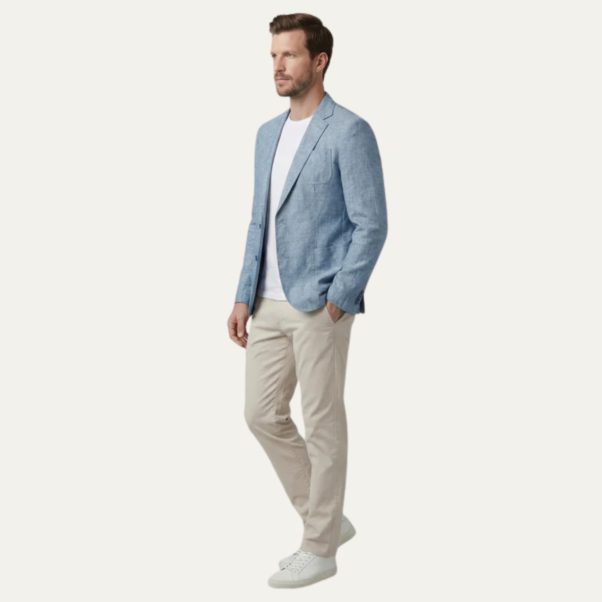 Lightweight Men’s Summer Linen Blazer